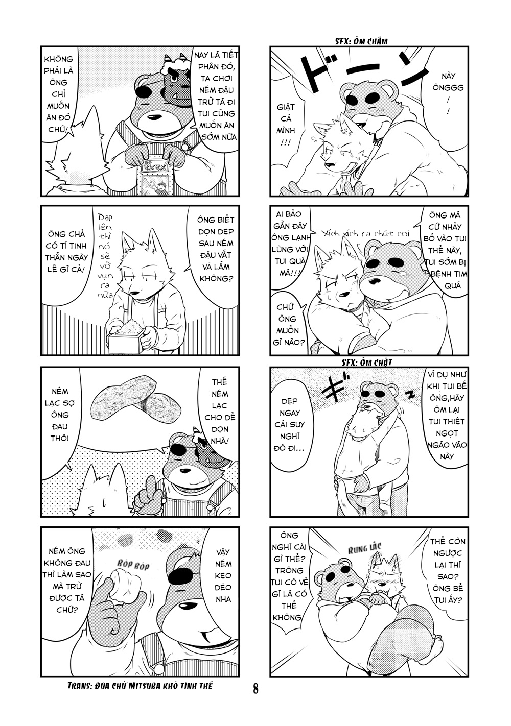 [Dog House (Inugami Ryu)] Inu to Kuma. – Dog&Bear. 4 [Vi] — 007
