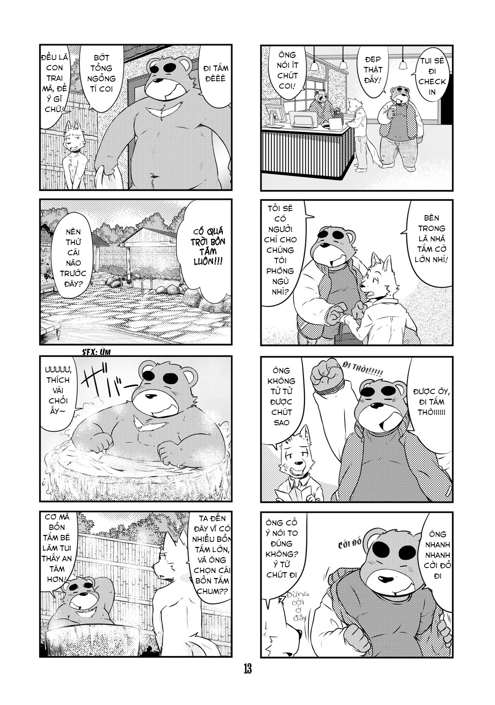 [Dog House (Inugami Ryu)] Inu to Kuma. – Dog&Bear. 4 [Vi] — 012