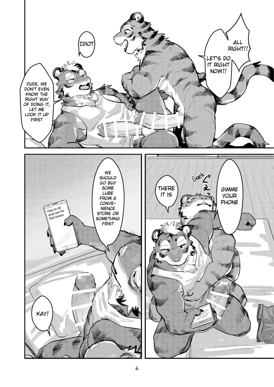 [Zerozero (Uro)] First time in the Tiger’s ‘Den’ [Eng] — 005