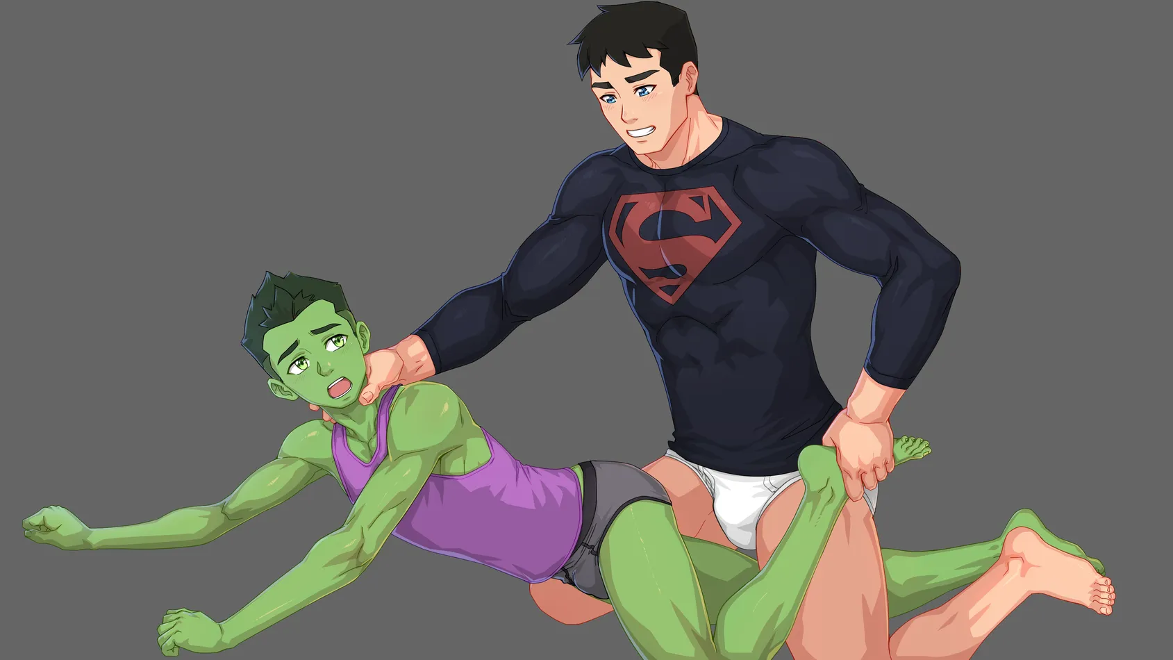[Suiton00] Young Justice Superboy X Beast Boy #1 — 015