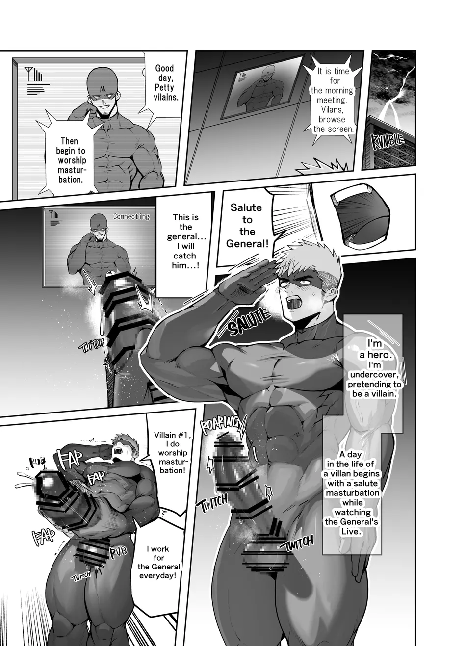 [Takao no Gami (Toiro)] Perverted Hero [Eng] — 001