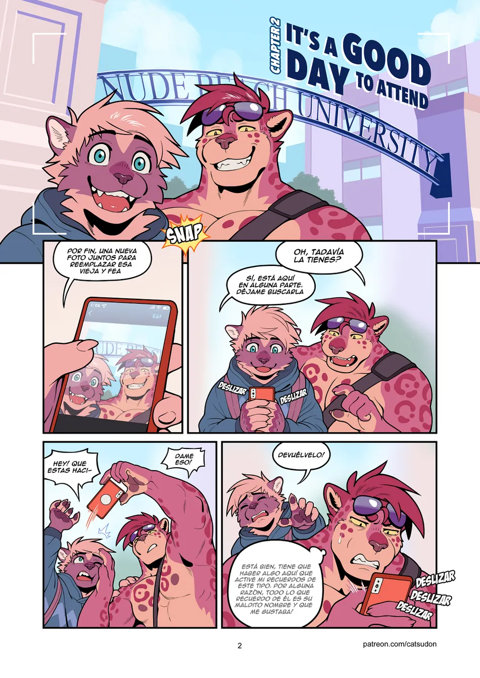 [Catsudon] It’s a Good Day to Attend University #2 [Spa] — 003