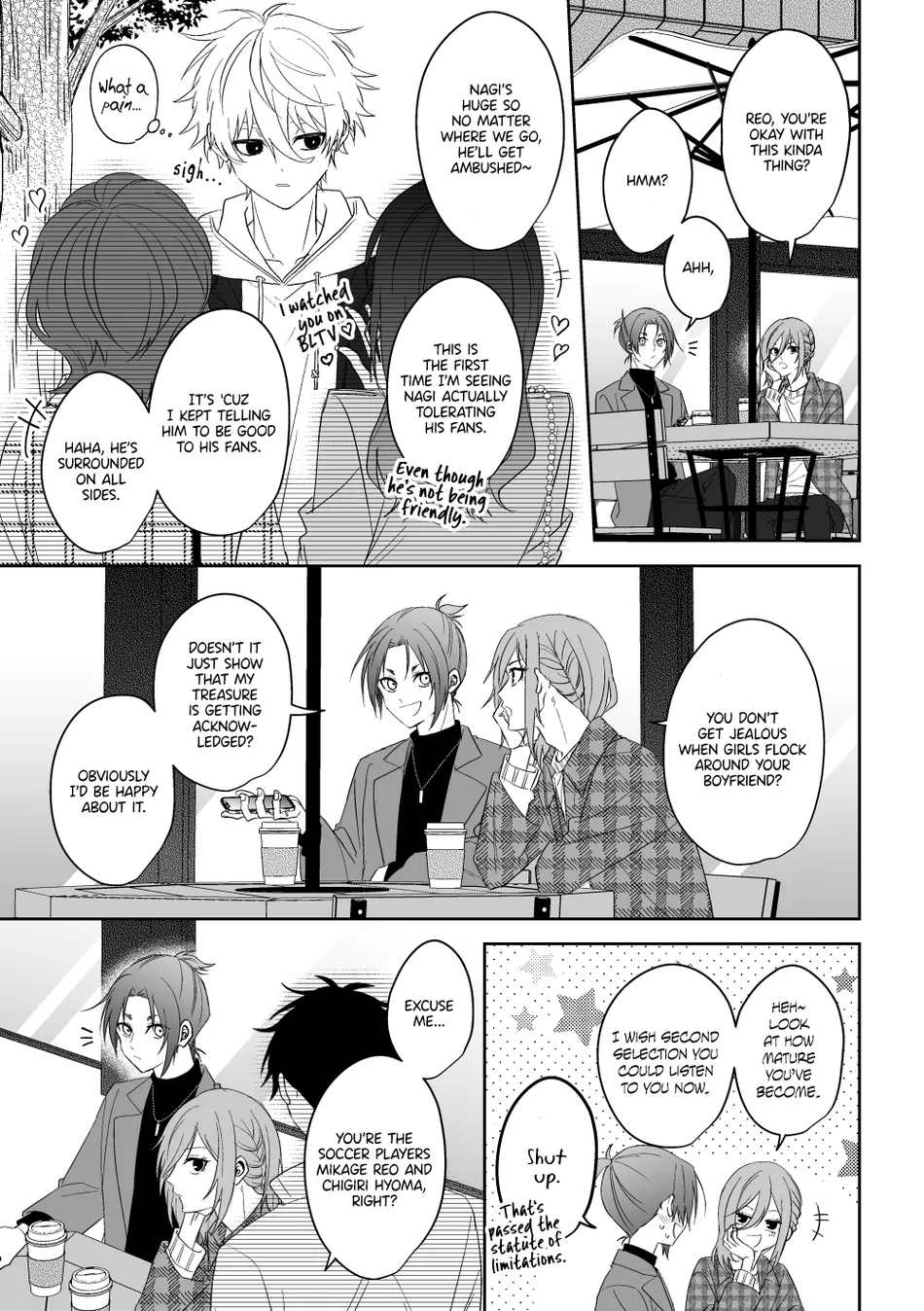 [Take.9 (Yu)] ngro log 1 – Blue Lock dj [Eng] — 010
