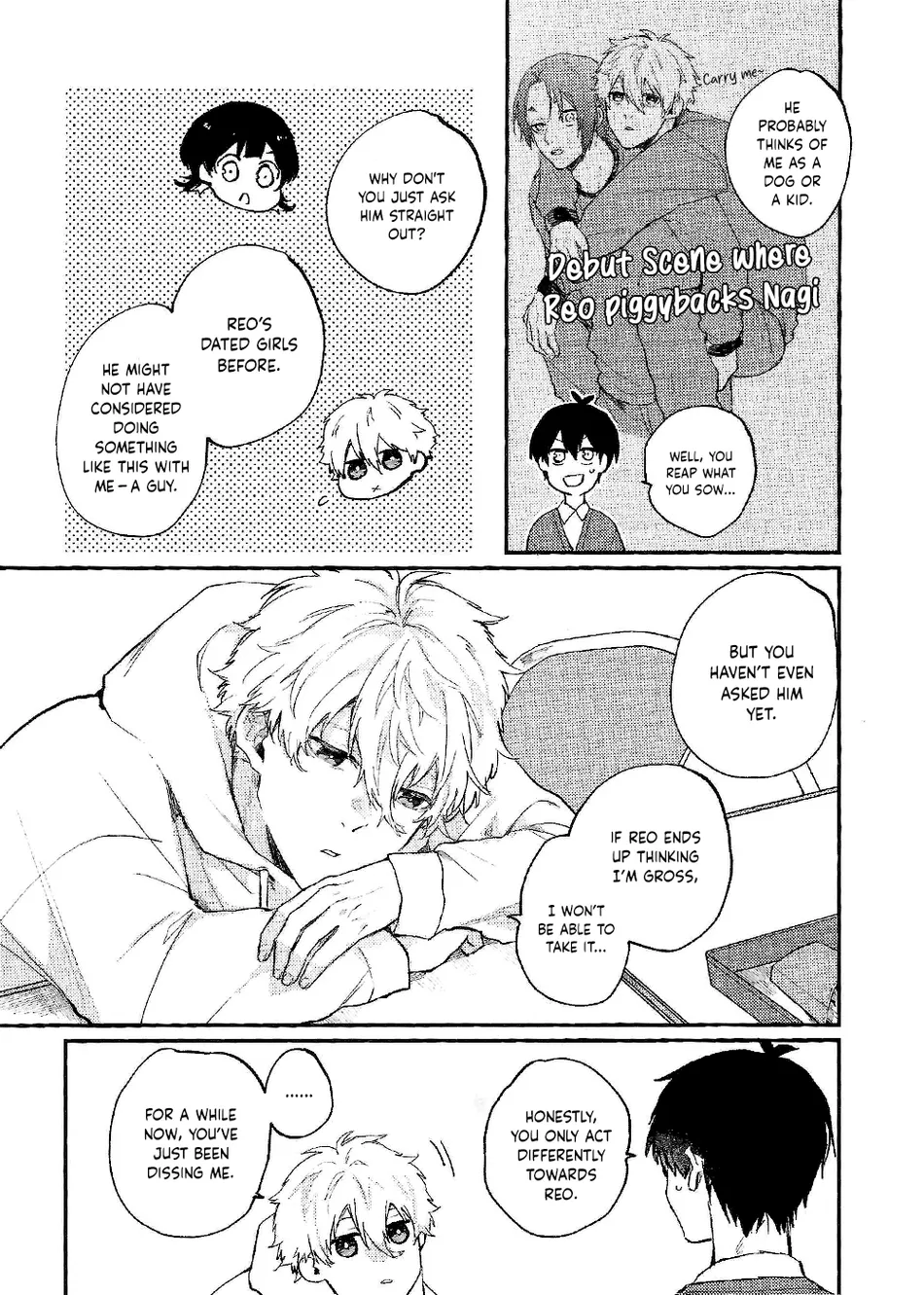 [BLANC] I’m not telling you the password – Blue Lock dj [Eng] — 005