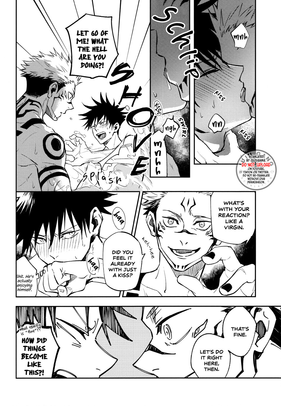[Monochrome Kit (Mitsuya)] Irresistible Heat – Jujutsu Kaisen dj [Eng] — 009