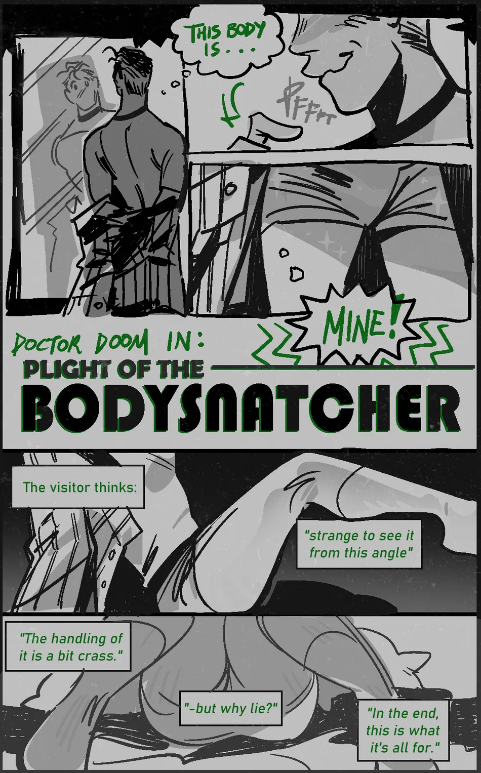[fruitreka] Reed Richards X Doctor Doom – PLIGHT OF THE BODYSNATCHER [Eng] — 001