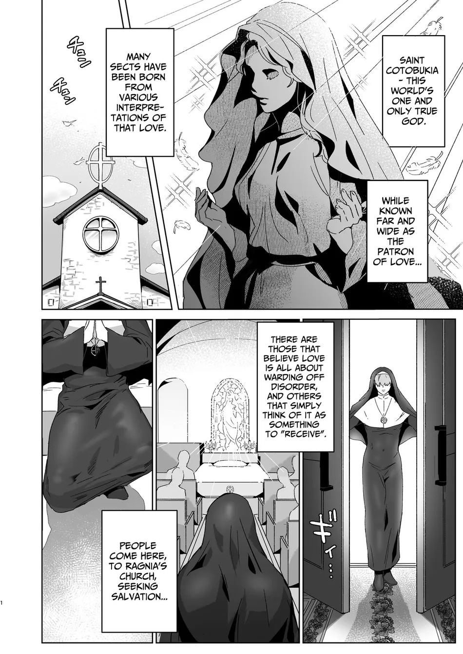 [Nugget bun Nageya-san (Nugget)] Ragniakyou Kyuudouroku | The Secret of the Ragnia Church [Eng] — 002