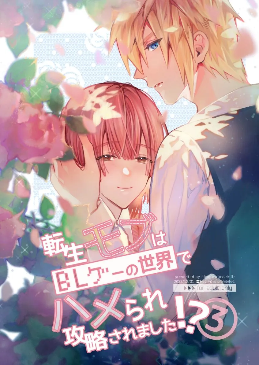 [niwaniwa (Oova Akiru)] Tensei Mob wa BL-gee no Sekai de Hamerare Kouryakusaremashita!? 3 | Sex with the Love Interest! But I’m an NPC! 3 [Eng] — 001