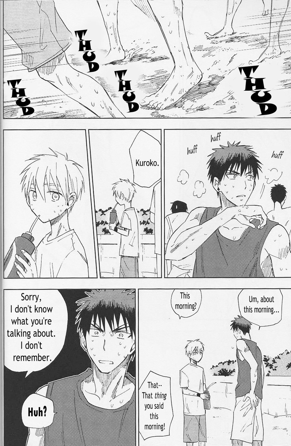 [Uncomura/ Unkopu] Kagami-kun Suki desu – Kuroko no Basket dj [Eng] — 010