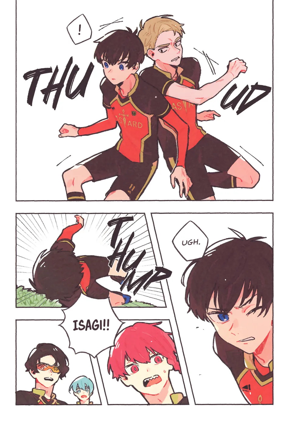 [asachaniwakareruna (chabacoooo)] Little Yocchan and ! Part 1 – Blue Lock dj [Eng] — 005