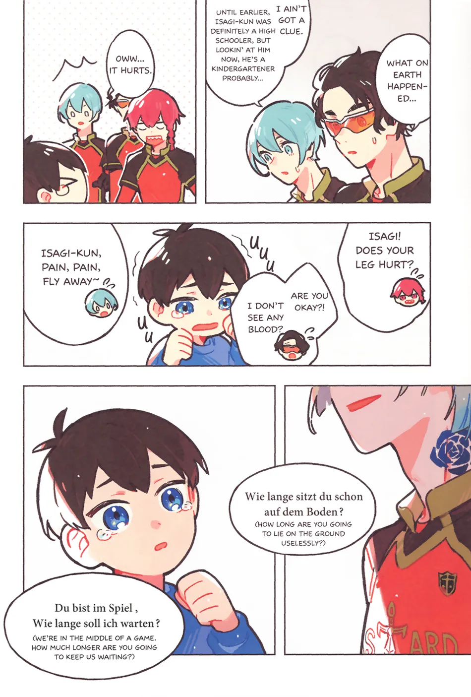 [asachaniwakareruna (chabacoooo)] Little Yocchan and ! Part 1 – Blue Lock dj [Eng] — 007