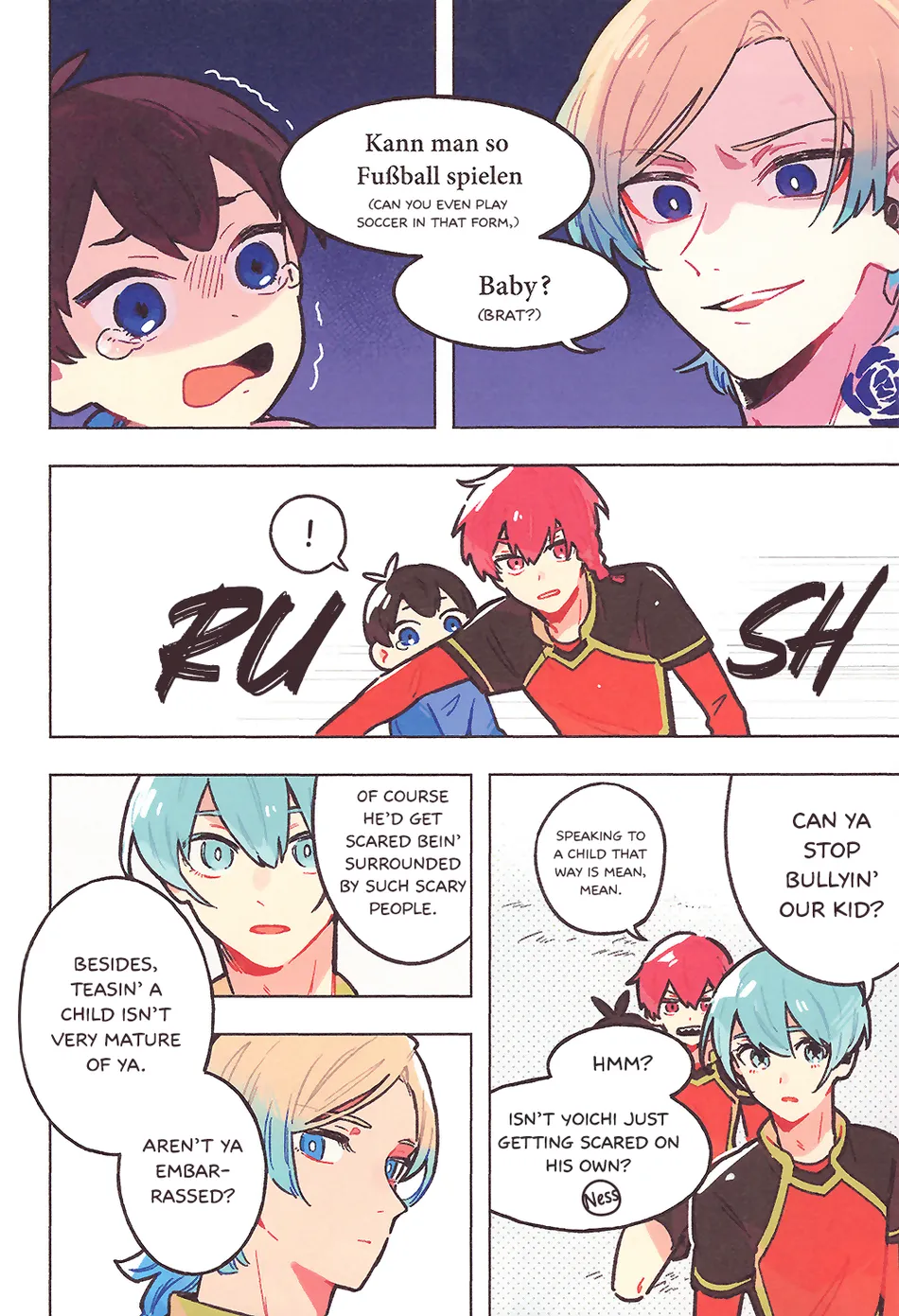 [asachaniwakareruna (chabacoooo)] Little Yocchan and ! Part 1 – Blue Lock dj [Eng] — 009