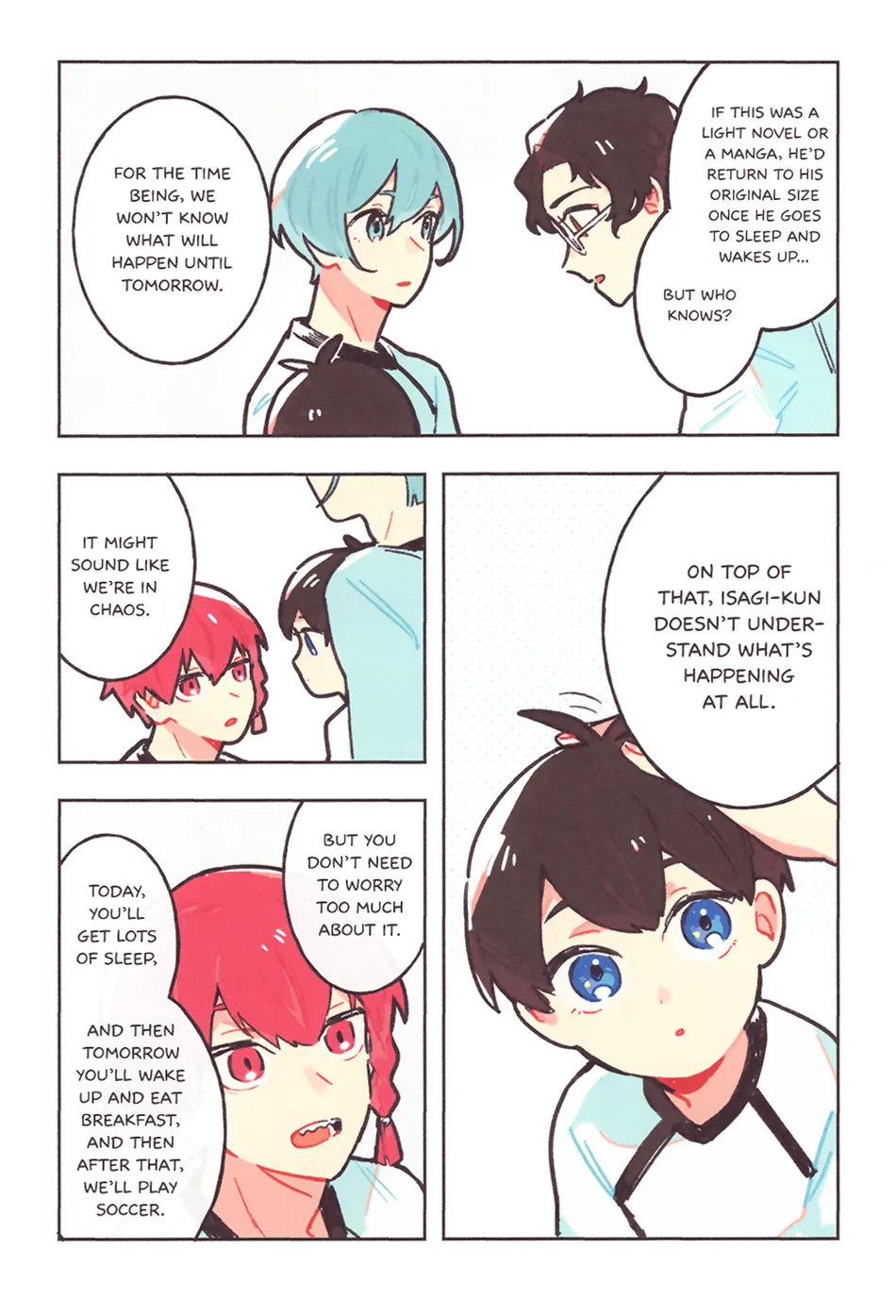[asachaniwakareruna (chabacoooo)] Little Yocchan and ! Part 1 – Blue Lock dj [Eng] — 013