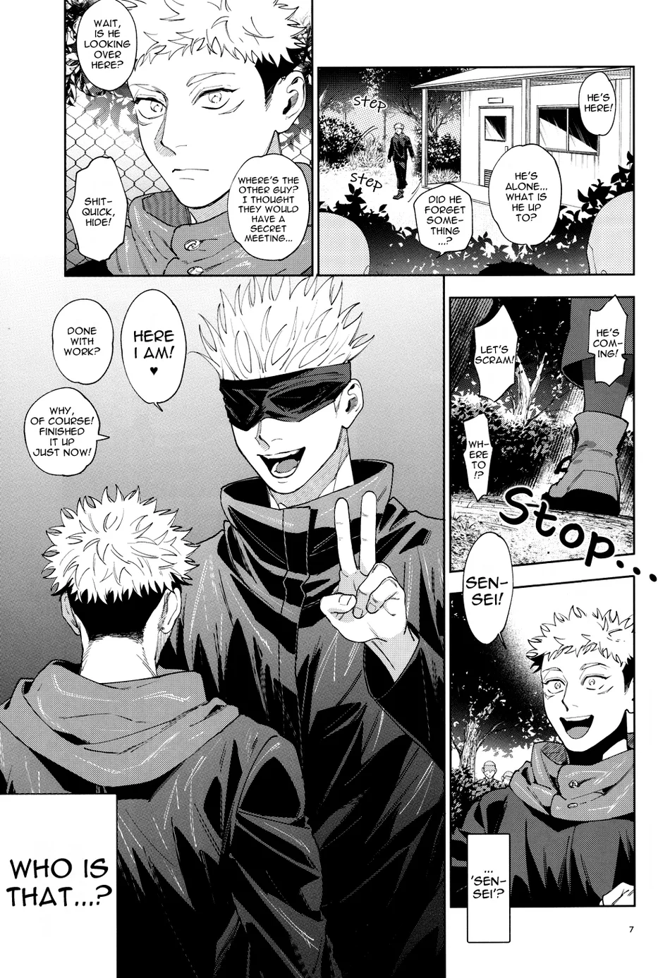 [Tomato (ccccc)] Totsujo Nyuubu Shitekita Danshi ga Erosugite Nanmo okoranai hazu ga naku – Jujutsu Kaisen dj [Eng] — 006