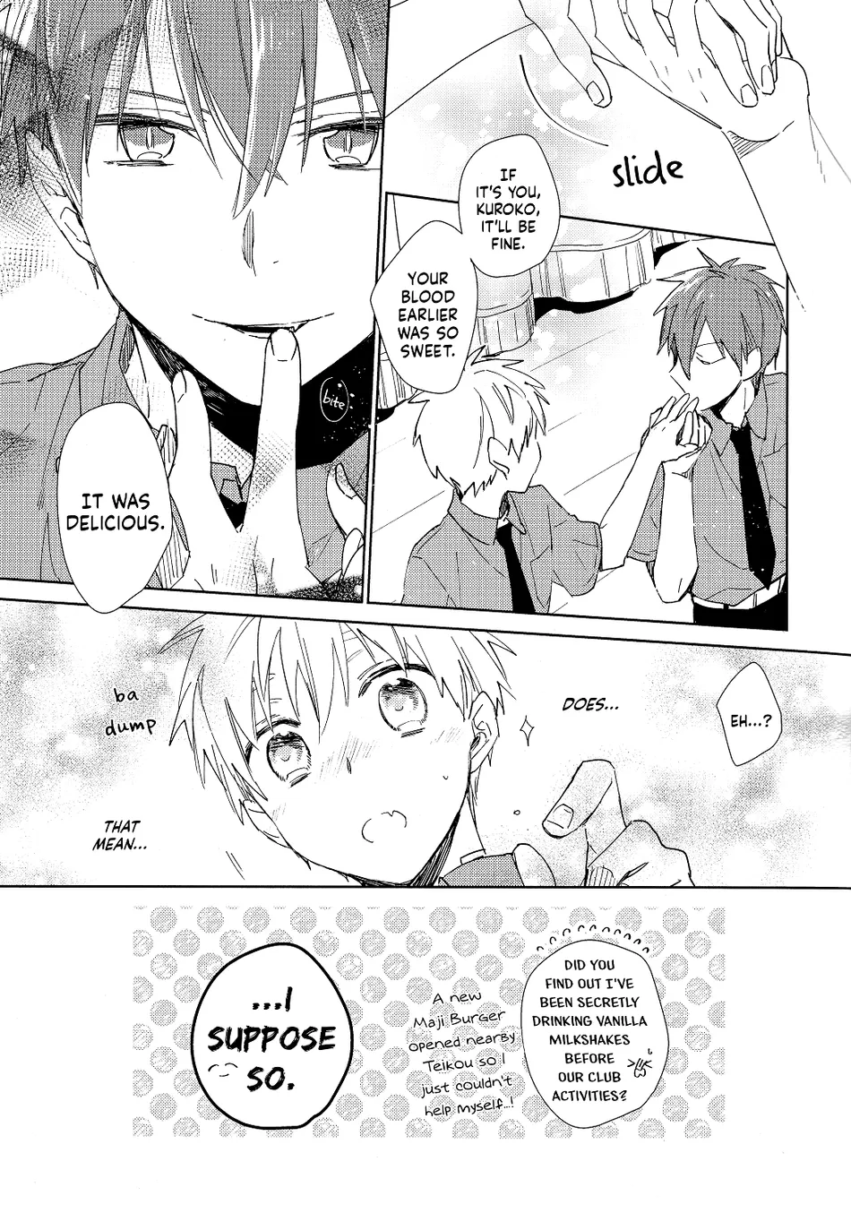 [TAM (Tamiya Komo)] Kuroko no Basket dj – Vanilla Essence [ENG] — 011