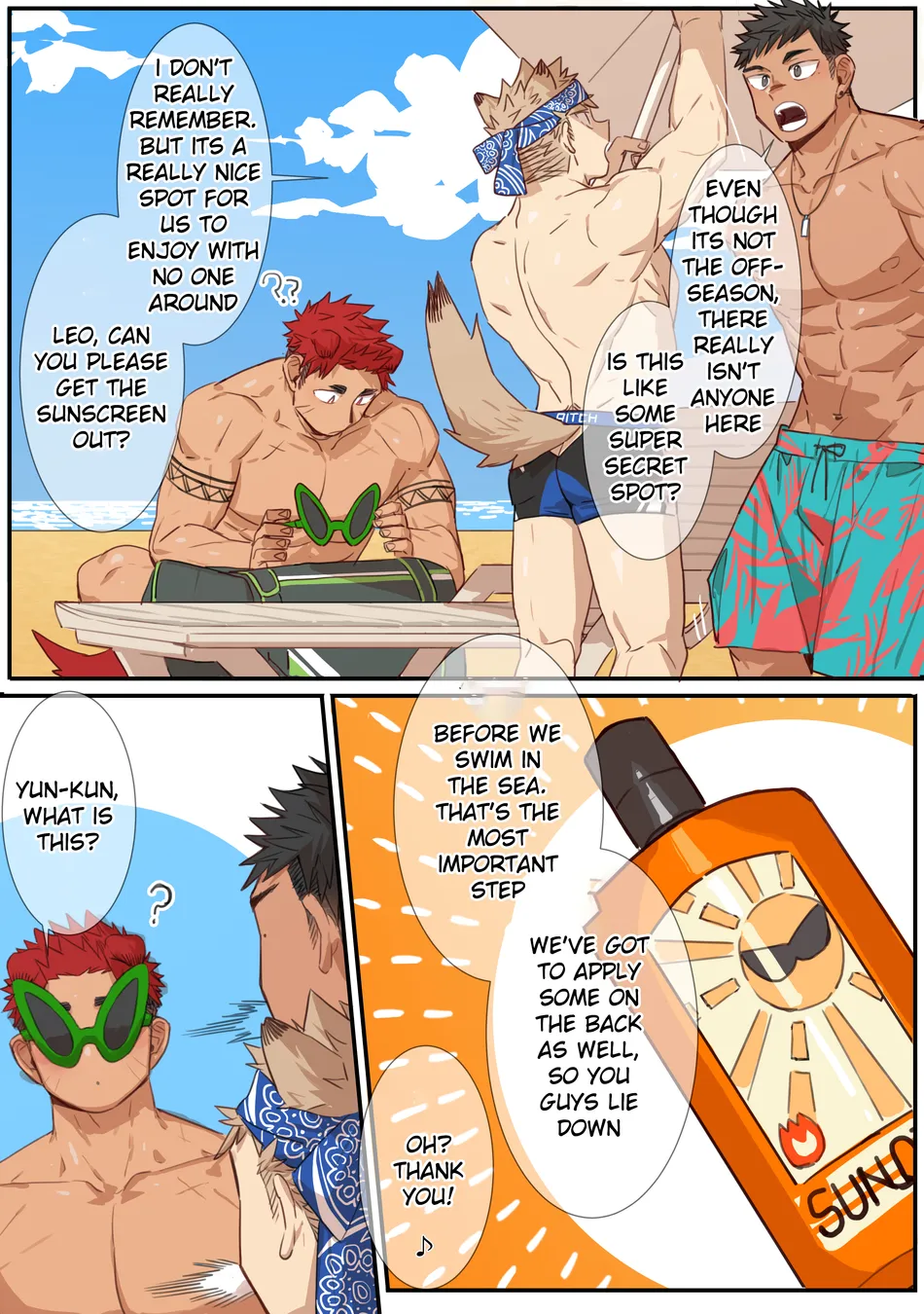 [Gondom] Pixiv FANBOX 34-35 BEACH [Eng] (uncensored) — 002