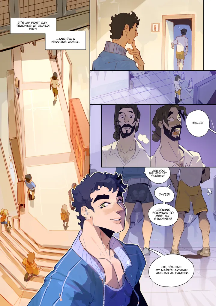 [RigmerD] DILF HIGH – Mits’ First Day [Eng] — 001