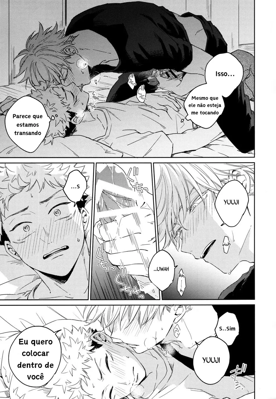 [Shiratama (Kumayu)] Gomen ne, Daisuki – Sorry, I love you – Jujutsu Kaisen dj [PT-BR] — 010