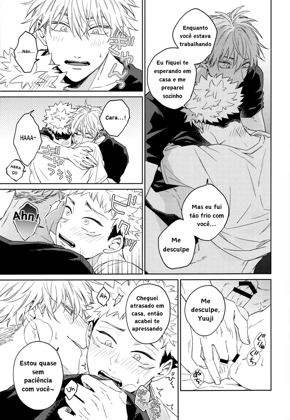 [Shiratama (Kumayu)] Gomen ne, Daisuki – Sorry, I love you – Jujutsu Kaisen dj [PT-BR] — 014