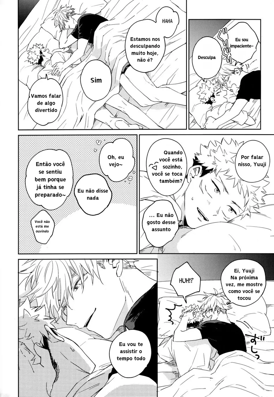 [Shiratama (Kumayu)] Gomen ne, Daisuki – Sorry, I love you – Jujutsu Kaisen dj [PT-BR] — 021
