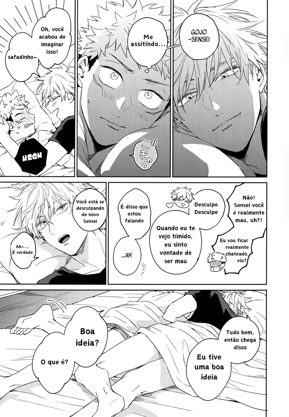 [Shiratama (Kumayu)] Gomen ne, Daisuki – Sorry, I love you – Jujutsu Kaisen dj [PT-BR] — 022