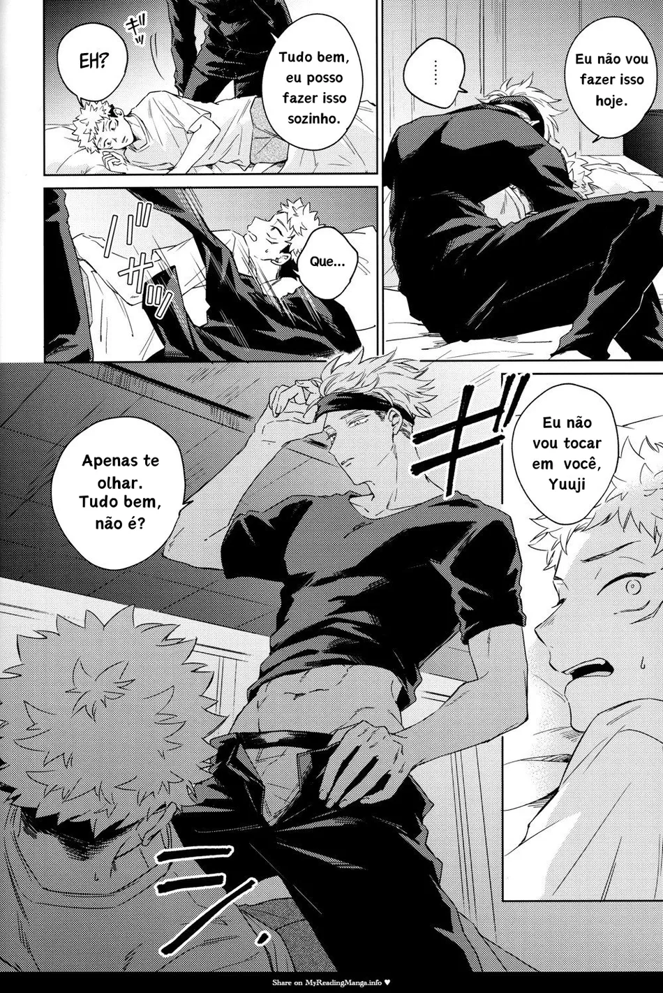 [Shiratama (Kumayu)] Gomen ne, Daisuki – Sorry, I love you – Jujutsu Kaisen dj [PT-BR] — 005