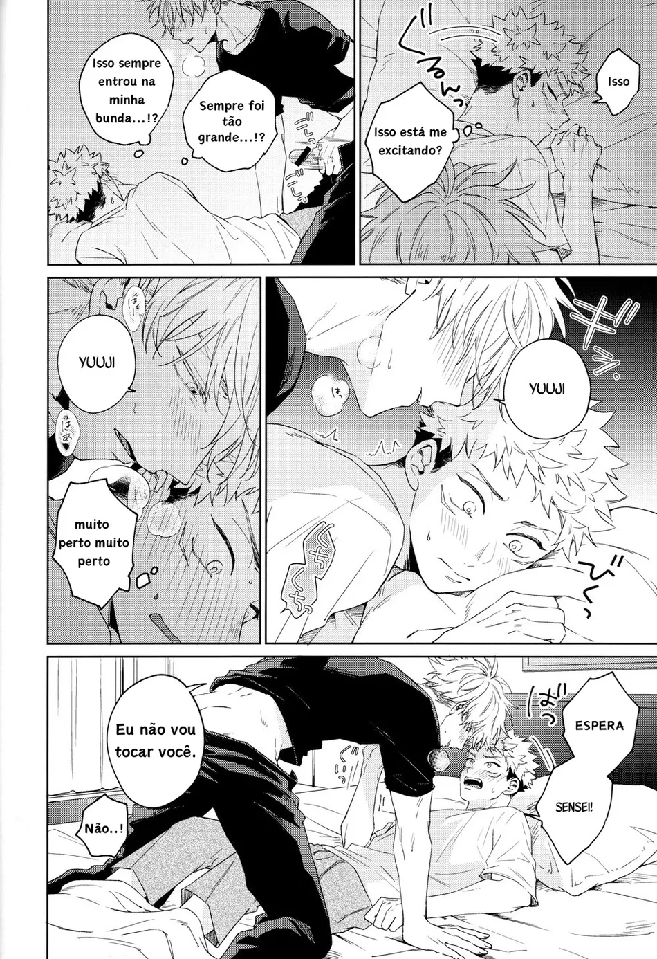 [Shiratama (Kumayu)] Gomen ne, Daisuki – Sorry, I love you – Jujutsu Kaisen dj [PT-BR] — 007