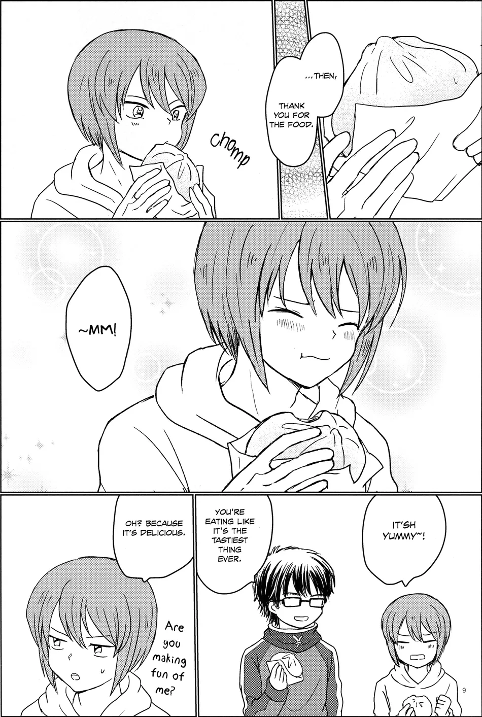 [Chakusui (Natsuki)] Itadakimasu no Mahou – Daiya no Ace dj [Eng] — 010