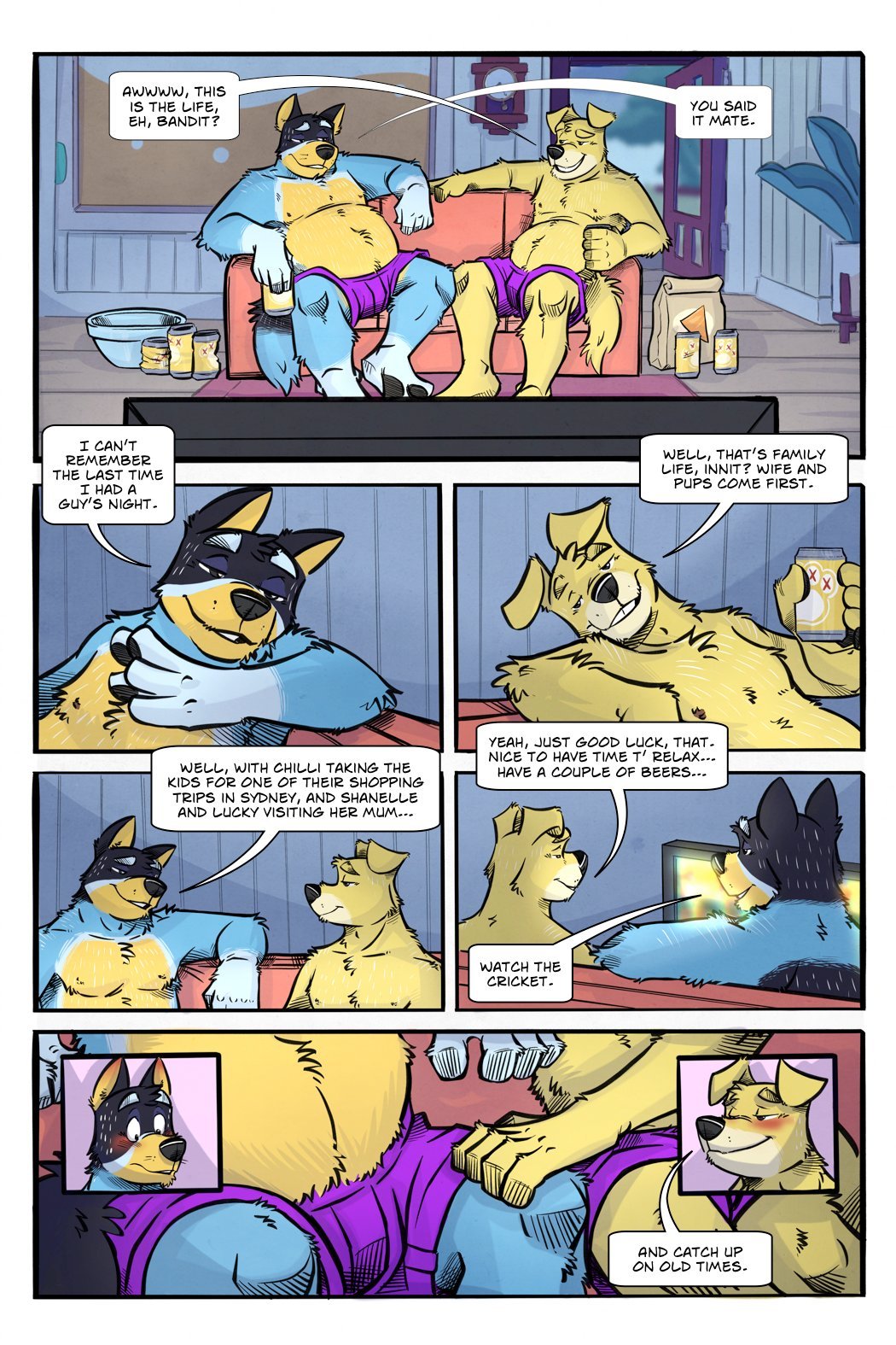 [Aethan, K-9] Guys’ Night [Eng] — 002