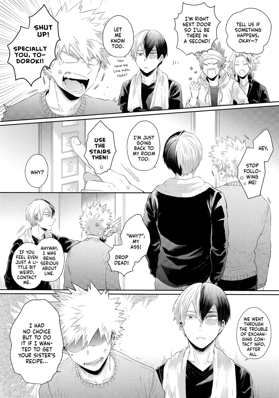 [Geranium (Kei) & Mimimi (Nono)] My Hero Academia dj – SHUFFLE! [ENG] — 008