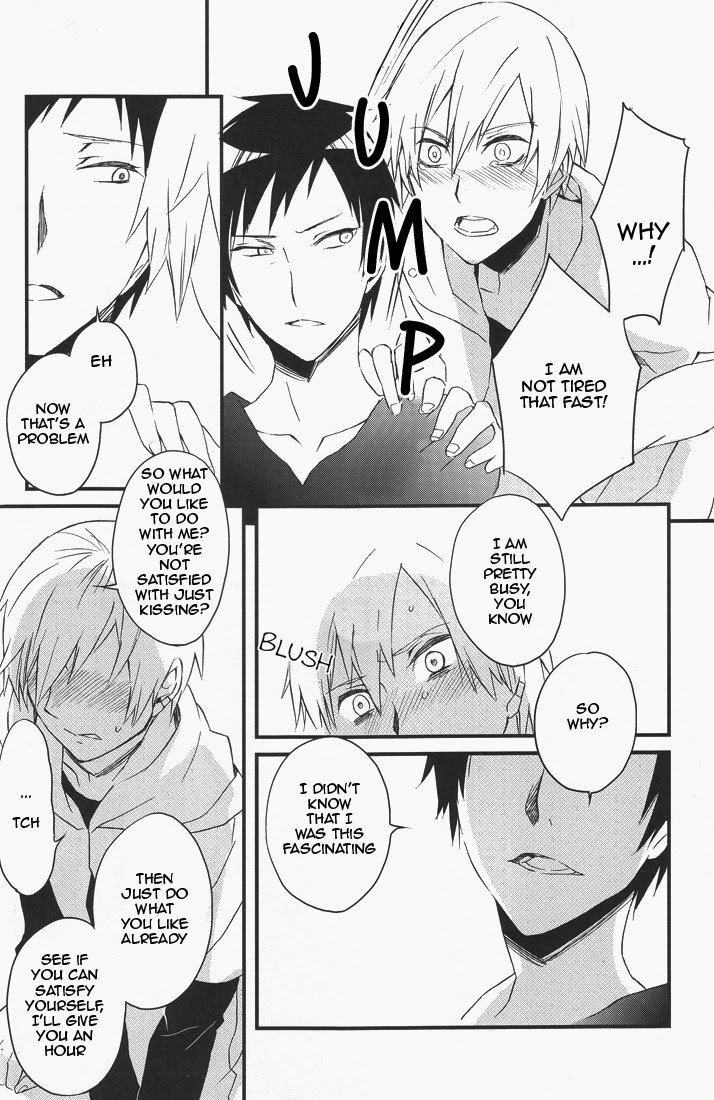 [Blue-SYSTEM] Red, White and Black – Durarara!! dj [Eng] — 009