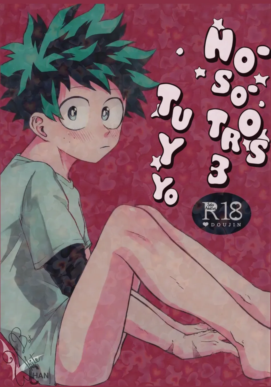 [n00b (Pokochi)] Kimi to Boku no 3-nin de – Boku no Hero Academia dj [Spa] — 001