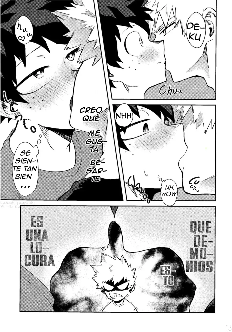 [n00b (Pokochi)] Kimi to Boku no 3-nin de – Boku no Hero Academia dj [Spa] — 013
