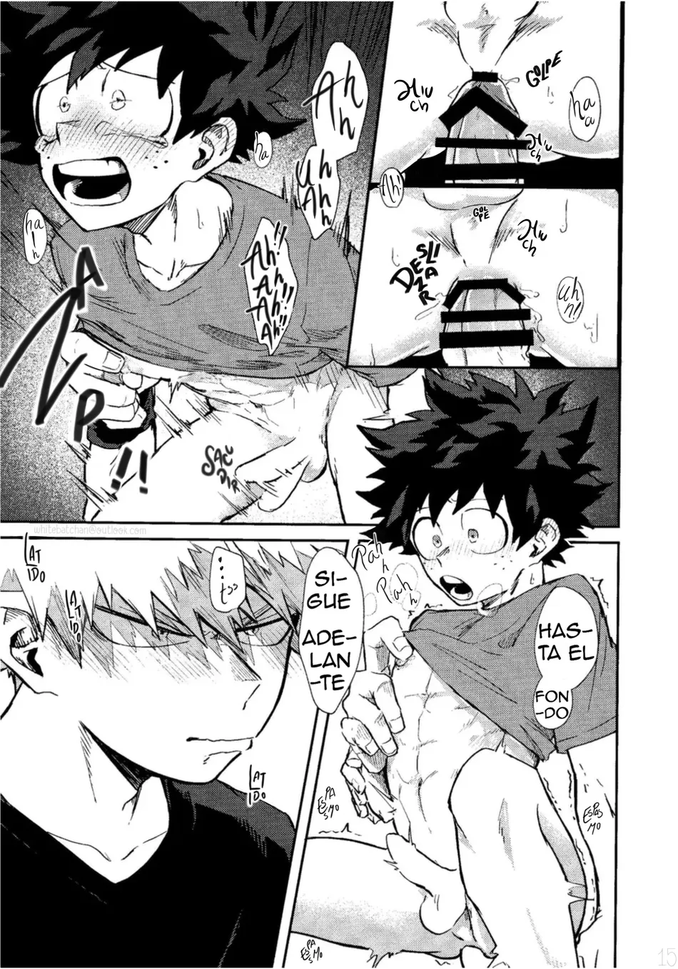 [n00b (Pokochi)] Kimi to Boku no 3-nin de – Boku no Hero Academia dj [Spa] — 015