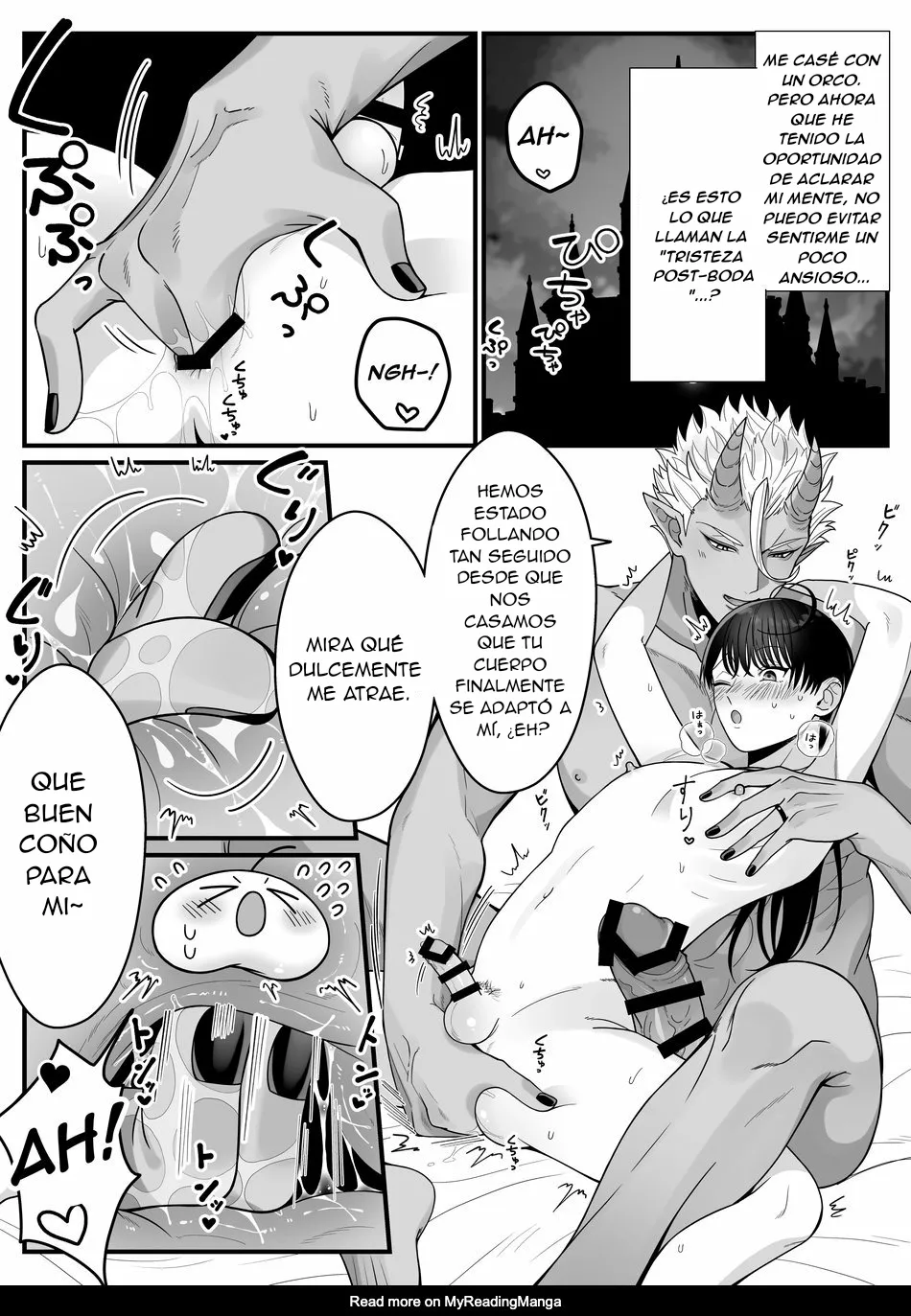 [Oishii Oshiri Cafe (Oishii Oshiri)] Orc no naedoko ni ochitakedo aisa re sugite chou shiawasedesu! [Spa] — 007