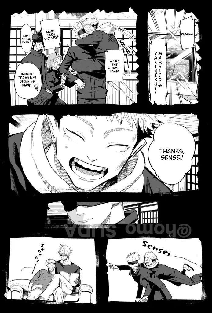 [Homo Suda] A story about how I thought he was passive, but I was wrong. – Jujutsu Kaisen dj [Eng] — 001
