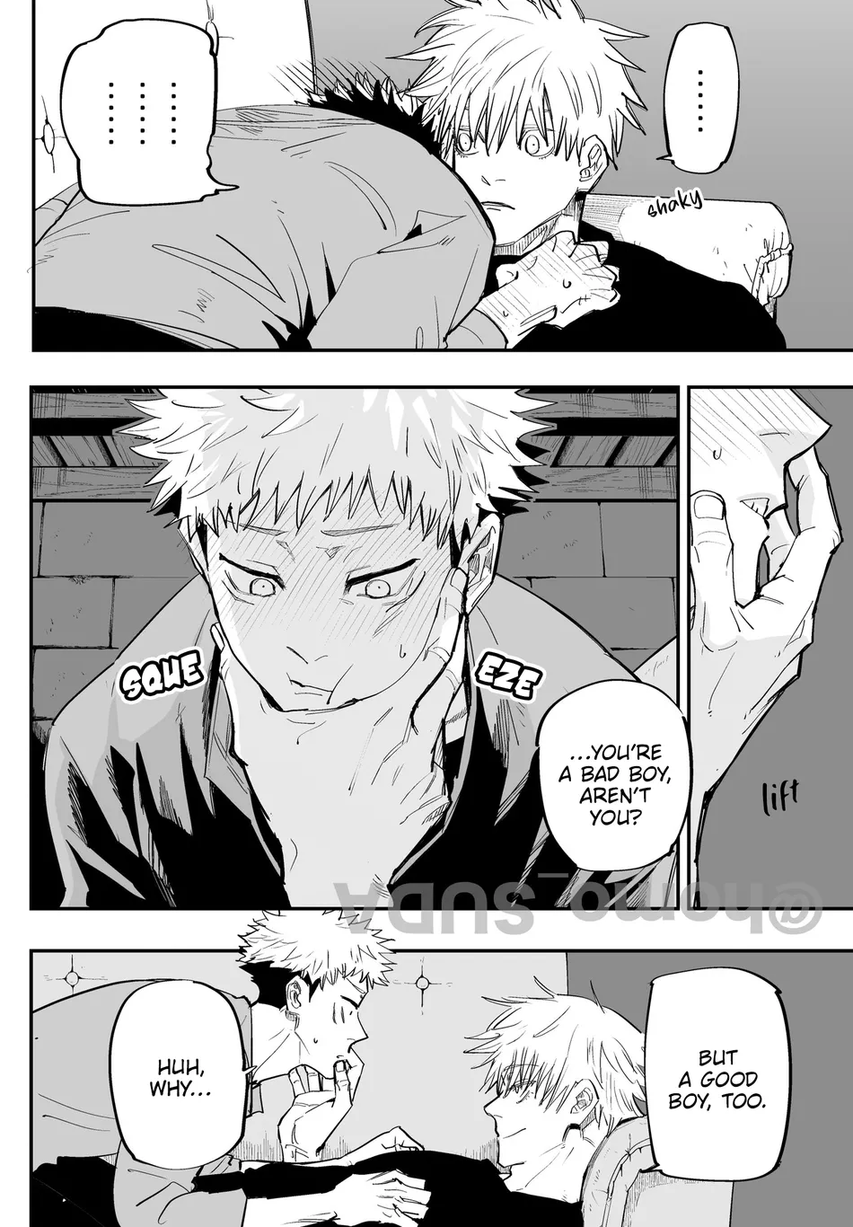[Homo Suda] A story about how I thought he was passive, but I was wrong. – Jujutsu Kaisen dj [Eng] — 016
