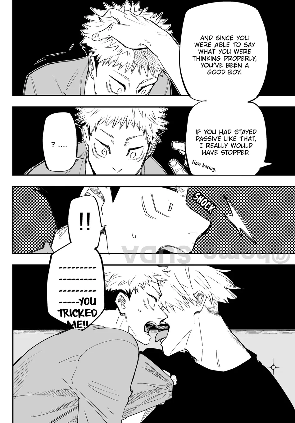 [Homo Suda] A story about how I thought he was passive, but I was wrong. – Jujutsu Kaisen dj [Eng] — 018