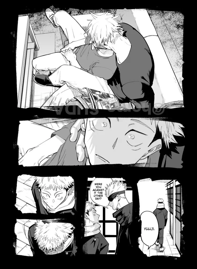 [Homo Suda] A story about how I thought he was passive, but I was wrong. – Jujutsu Kaisen dj [Eng] — 002