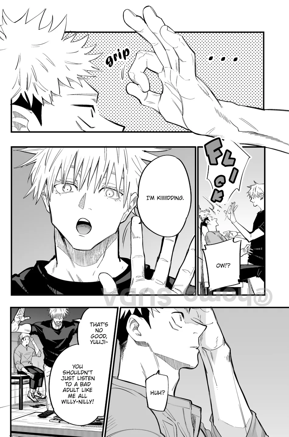 [Homo Suda] A story about how I thought he was passive, but I was wrong. – Jujutsu Kaisen dj [Eng] — 008