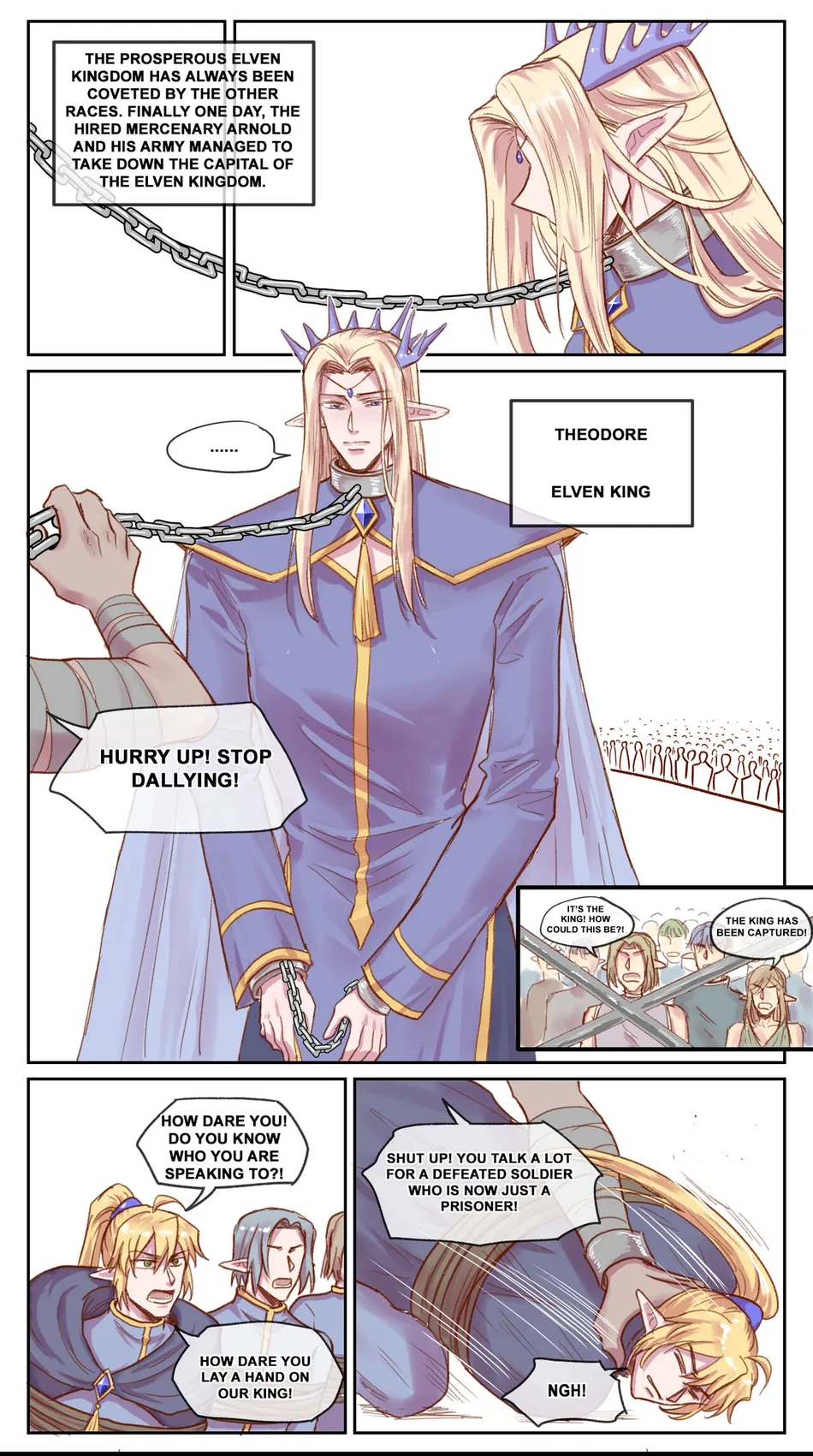 [RBrichang]【DARK STORY】THE MERCENARY AND THE ELF KING [Eng] — 002