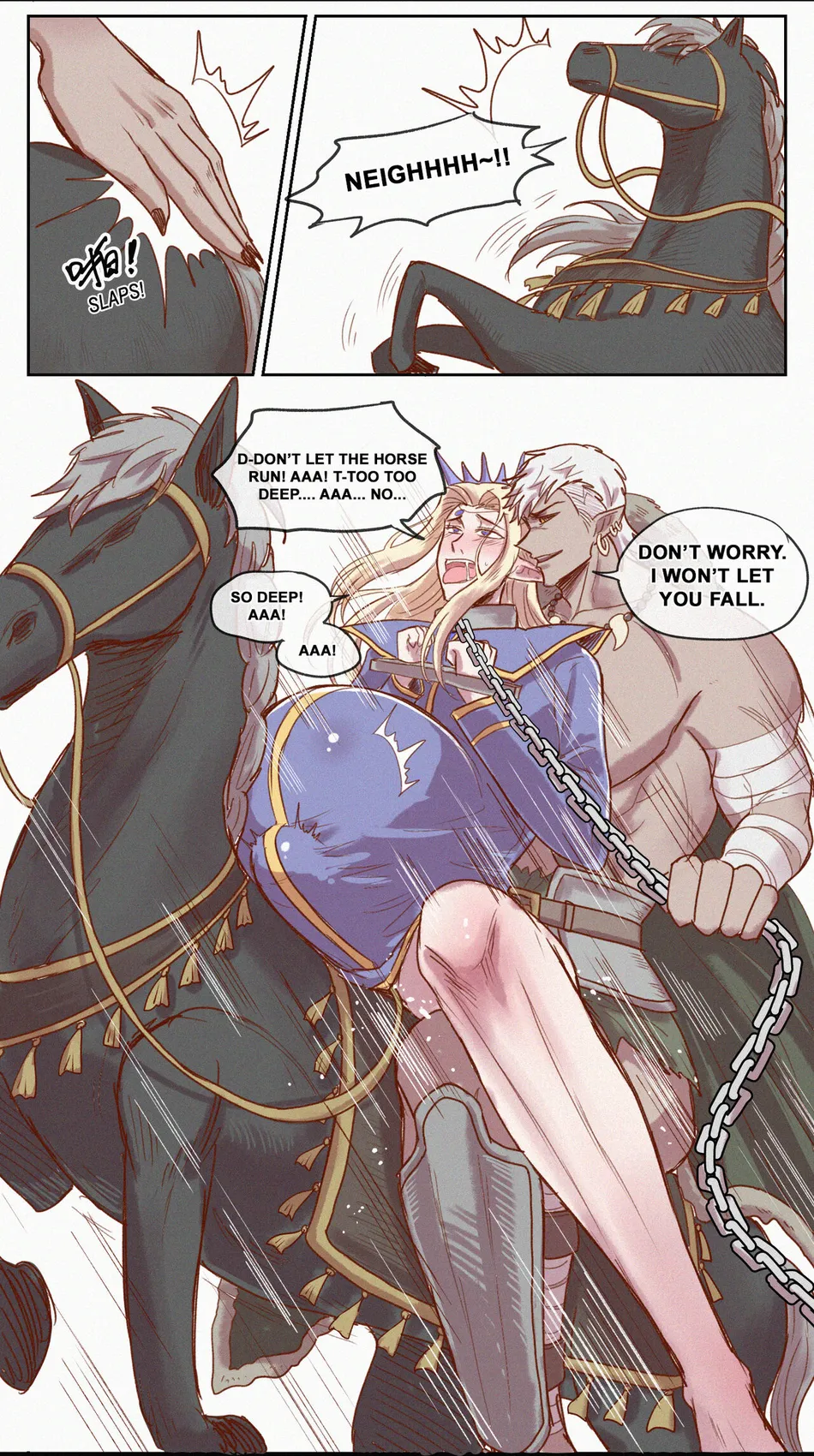 [RBrichang]【DARK STORY】THE MERCENARY AND THE ELF KING [Eng] — 019