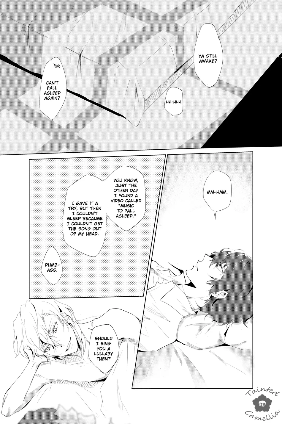 [Out (Rokkyun)] Kataware – Bungo Stray Dogs dj [Eng] — 002