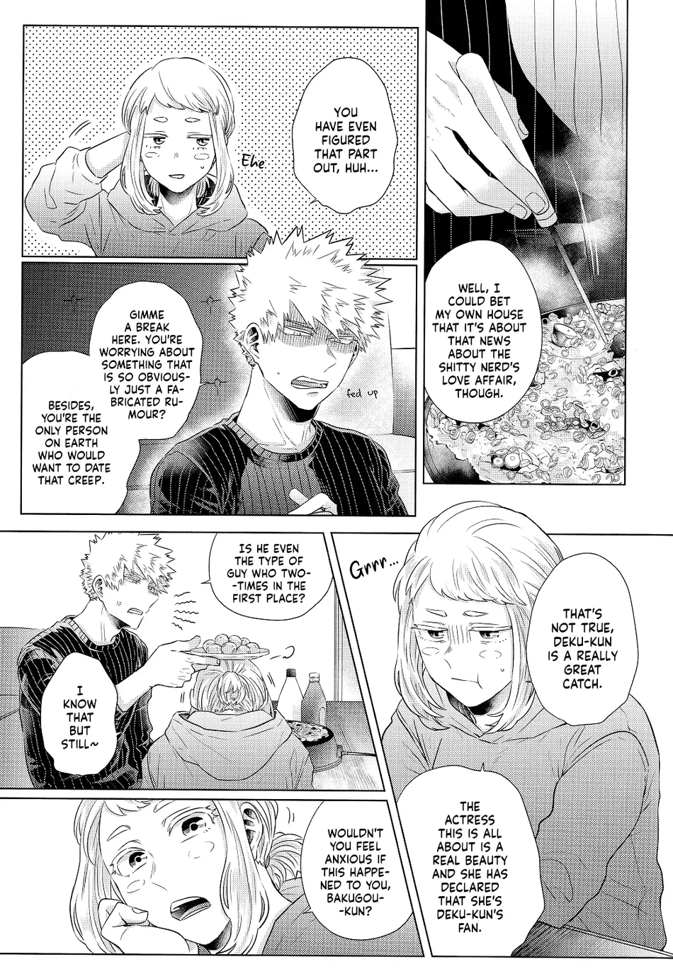 [Geranium (Kei)] My Hero Academia dj – OchaBaku Gohankai 2 [ENG] — 009