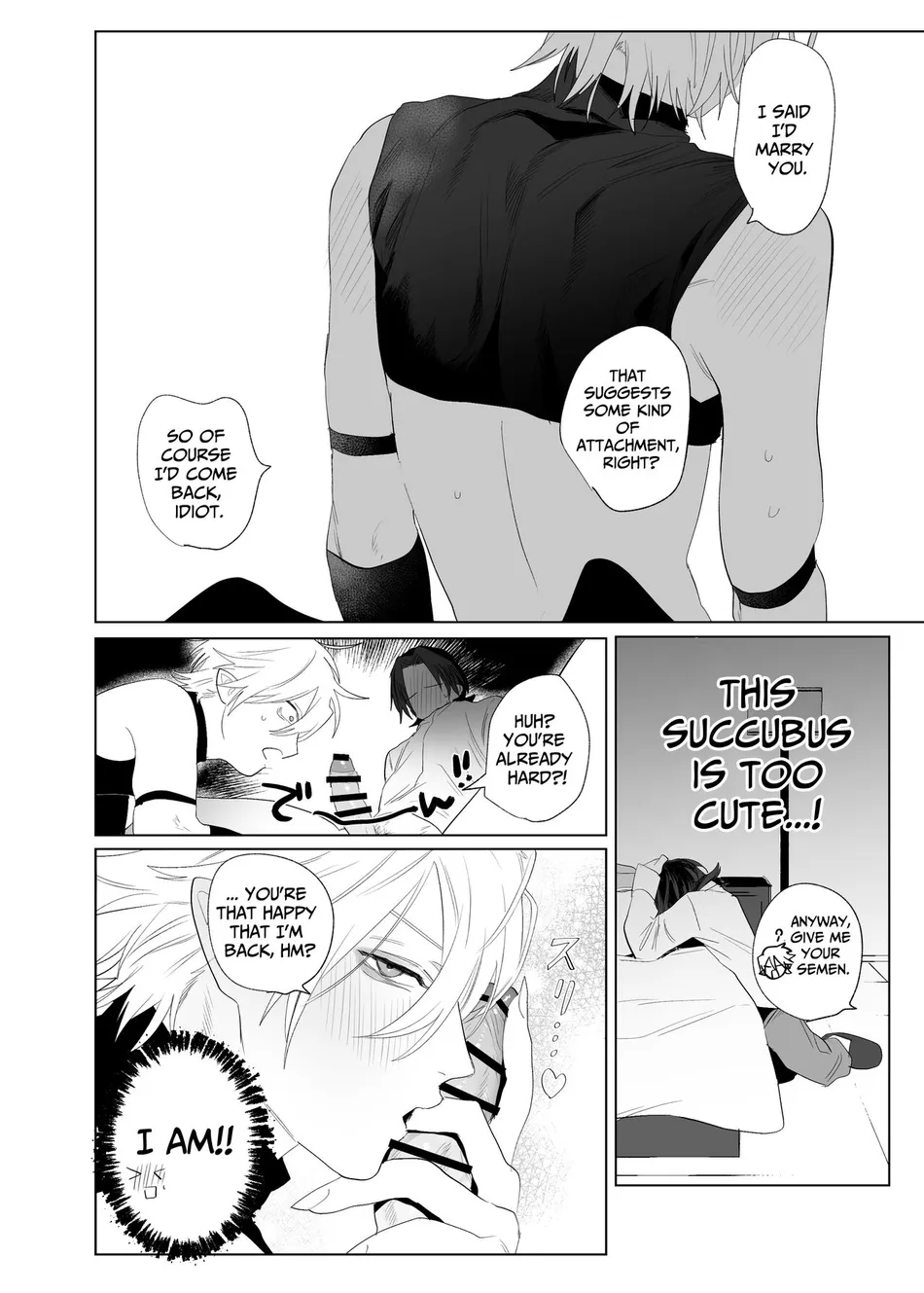 [10-jikan Suimin (nocori)] Kyuukon!! Succubus-kun | Proposal!! Succubus-kun [Eng] — 033