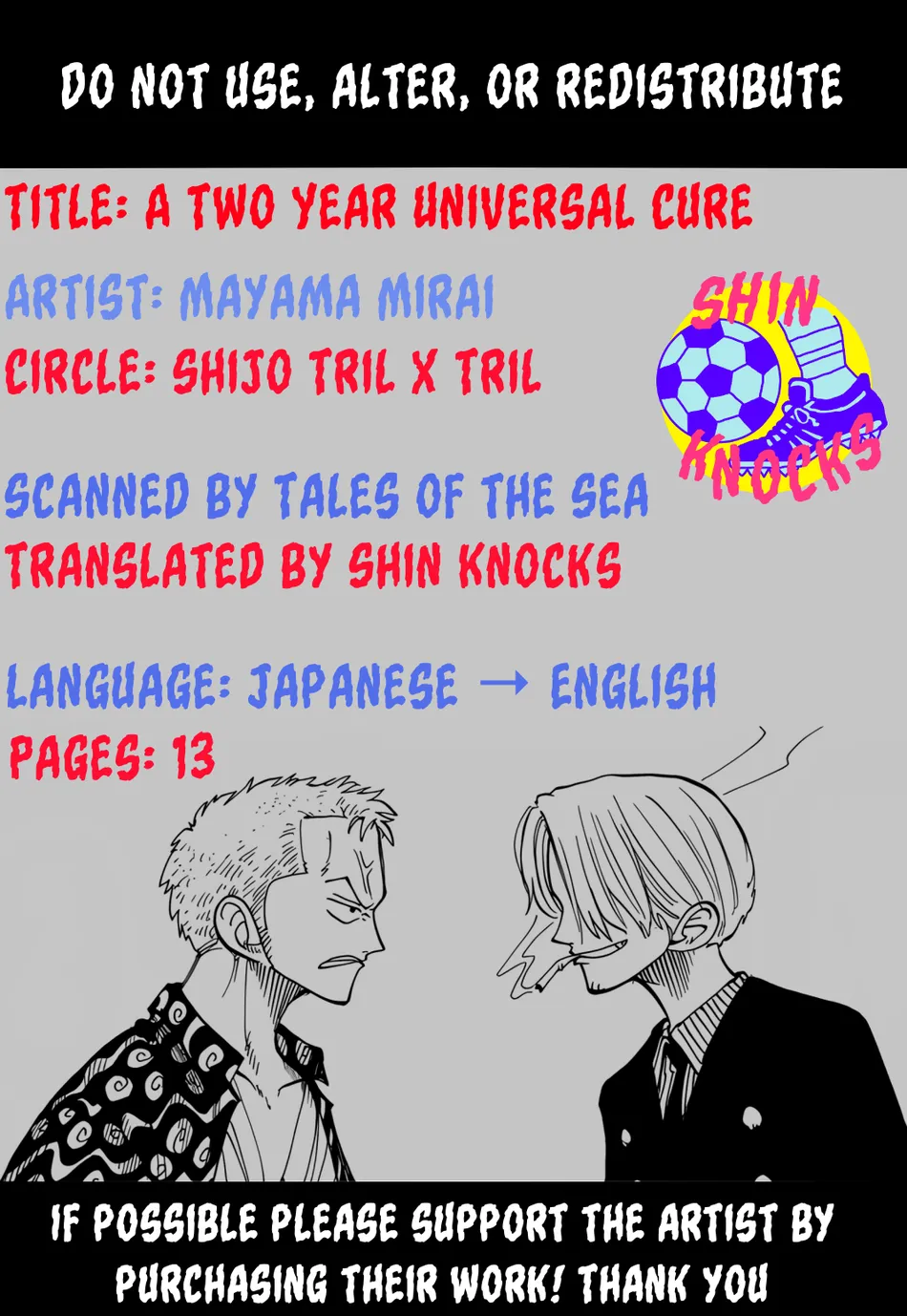 [Shijo Tril x Tril] A Two Year Universal Cure – One Piece dj [Eng] — 014