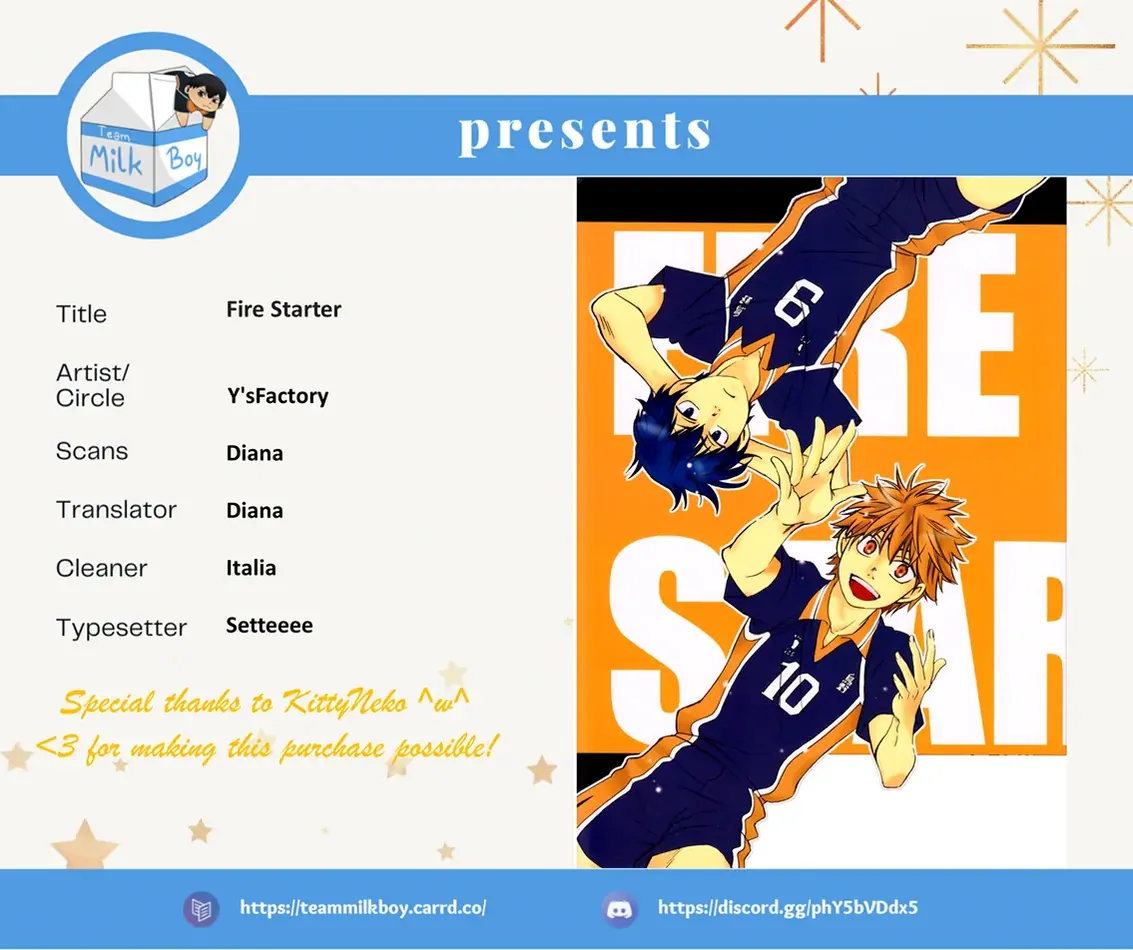 [Y’sFactory] Fire Starter – Haikyuu!! dj [Eng] — 001