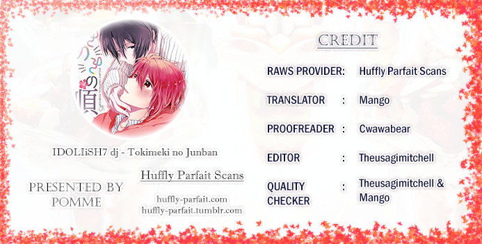 [Pomme] Tokimeki no Junban – IDOLiSH7 dj [Eng] — 001