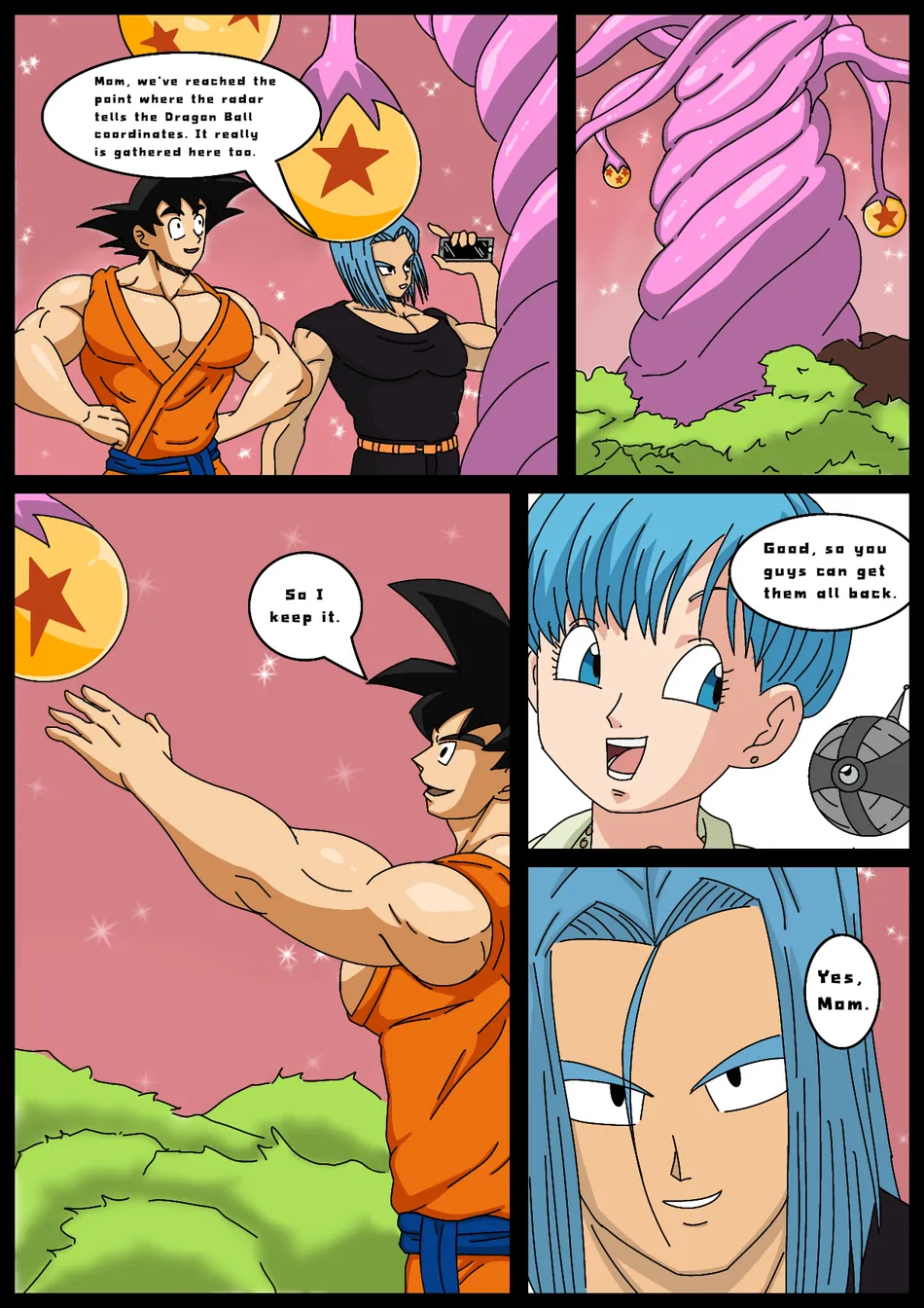 [Whitemoss] Dragon Ball Trap [Eng, Thai] — 001