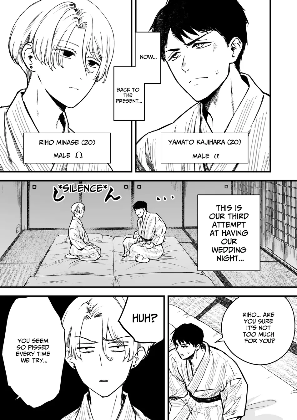 [Odaka] Until When Can We Have Our Wedding Night! The Moody Tsundere Omega Wife’s Weak Spot is XXX… [Eng] — 004